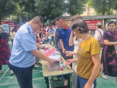 沉浸式宣讲护平安，将军路街安全生产月宣传走进群众身边