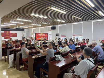 径河街十字路社区：妙笔生花绘初心 红色精神代代传