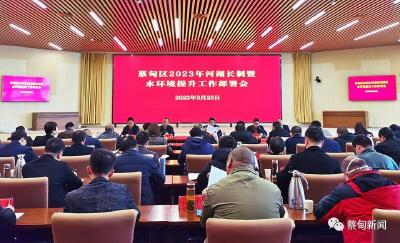 蔡甸：强化河湖长制 全力打造河畅水清岸绿景美生态环境