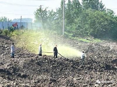  蔡甸区开展“灭螺”行动 助力水利工程建设