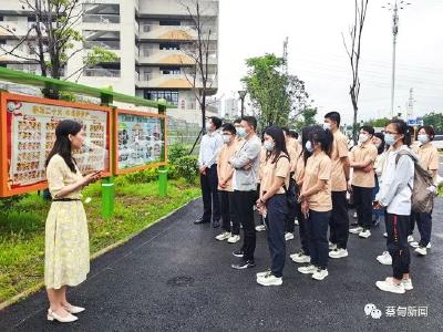蔡甸区举办“一起向未来”学子行活动