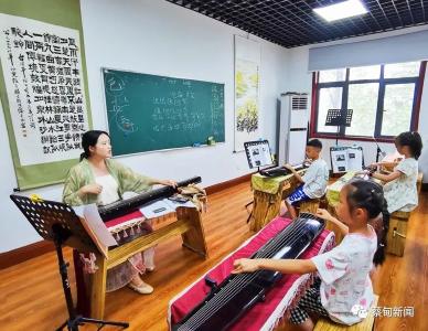 开课啦！蔡甸公益课堂点亮少儿“多彩暑假”