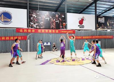 篮球争霸！点燃蔡甸全民健身热潮