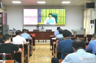 蔡甸区部署下半年应急管理工作