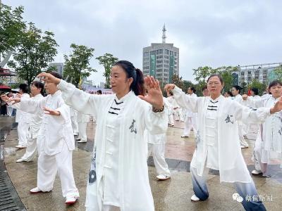 以“拳”会友 全省600余名太极拳爱好者汇聚知音故里展风采
