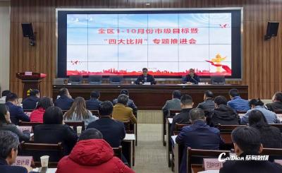 蔡甸区1-10月份市级目标暨“四大比拼” 专题推进会召开