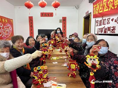  蔡甸茂源社区：腊八粥飘香 暖胃又暖心
