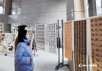 笔墨绘廉洁 蔡甸区开展清廉主题书画作品展