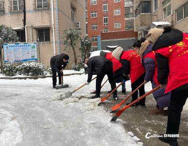 “鏖战”冰雪 他们用实际行动温暖蔡甸这座城