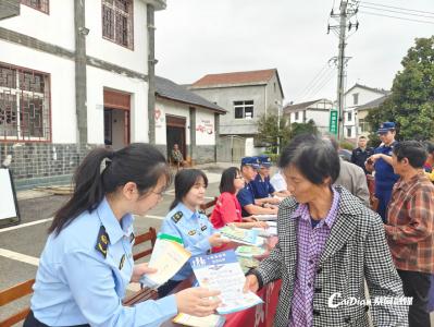 蔡甸：科普宣传进农村 撑起安全“保护伞”