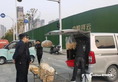 蔡甸张湾街道：净化校园周边环境 护航学子健康成长