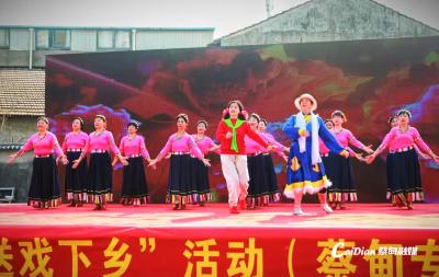 好戏连台！武汉市“红色文艺轻骑兵”走进蔡甸区