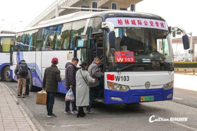 新春走基层丨蔡甸区全力“畅通”回家路