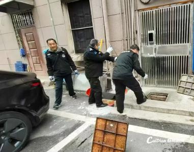 社区物业联动“除梗阻” 老旧小区告别“污水困扰”