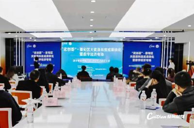 四大比拼·聚力创新丨蔡甸区这个专场，大健康+数字经济融合创新