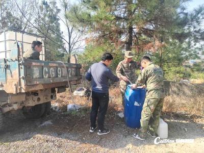清明防火在行动：蔡甸民兵筑牢山林安全屏障