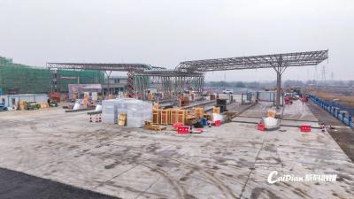 高质量发展·聚焦“十大工程” | 汉蔡高速蔡甸互通全力冲刺5月通车
