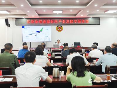 委员齐聚充电 这场讲座为蔡甸新材料发展划重点