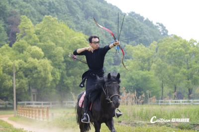 看箭！全国骑射选手集结蔡甸马背争锋