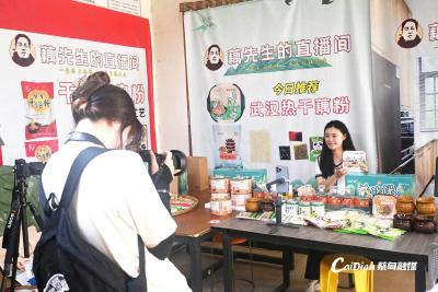 蔡甸：校企共建电商直播平台 助力乡村振兴