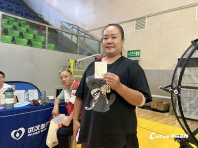 爱心汇聚蔡甸 无偿献血传递生命力量