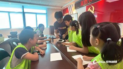 当“蓝色长城”遇上趣味实验！蔡甸学生暑期这样学国家安全