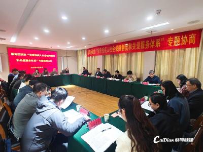 蔡甸区政协召开“完善残疾人社会保障制度和关爱服务体系”专题协商会