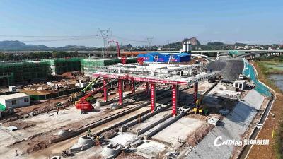 武天高速武汉段年底通车在即 蔡甸索河直通国家高速路网