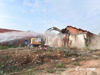 武船院新校区建设加速，蔡甸经开区国庆攻坚“不断档”