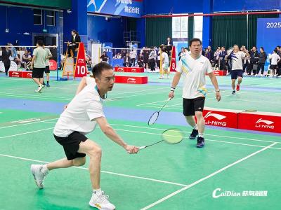 蔡甸区勇夺市“先锋杯”羽毛球赛二等奖 创历史最佳战绩