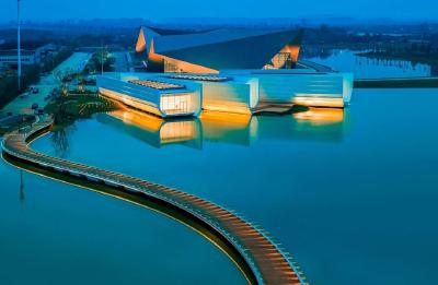 在蔡甸沉湖，建筑可以是一艘“停泊的诗”