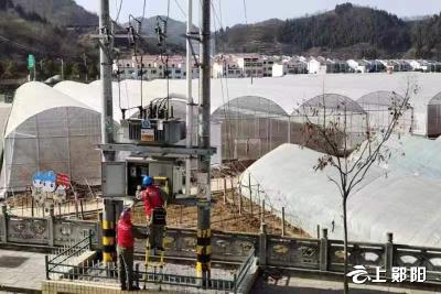 郧县供电公司：倒春寒来袭 服务果蔬大棚促增收