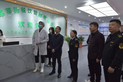 市委组织部到郧阳区开展食品安全“两个责任”落实包保督导