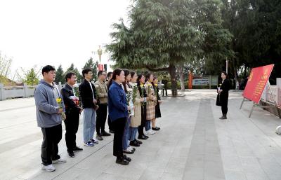 茶店镇：清明祭英烈 薪火永相承