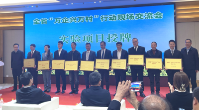 郧阳区油橄榄三产融合示范项目认定为全省“万企兴万村”行动实验项目