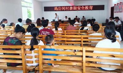 郧阳区鲍峡镇东河小学：四位一体防溺水  守好暑期“安全关”