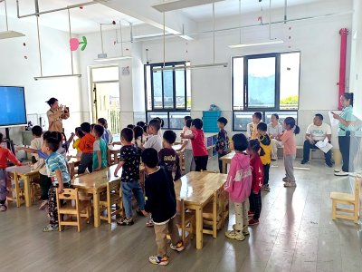 茶店镇中心幼儿园：举行“抓常规、促教学”专题教研活动