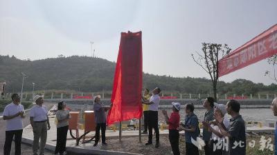 郧阳区老年人钓鱼基地揭牌