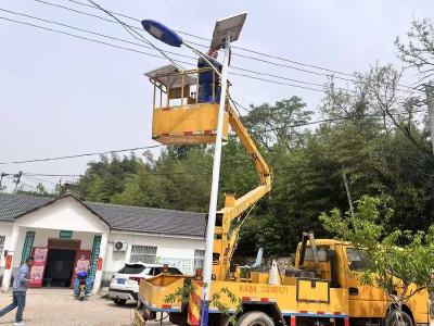十堰郧阳：民生路灯点亮乡村新生活