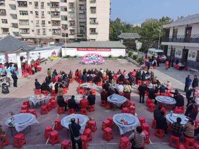 郧阳区谭家湾镇东茶亭村：第三届重阳汇演唱响幸福生活