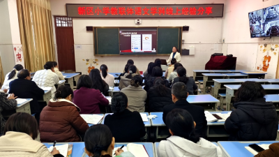 郧阳区新区小学教联体开展语文教学经验交流分享活动
