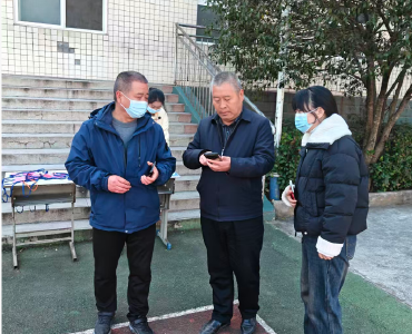 郧阳区南化塘镇君安希望小学开展“数字食堂”开放日活动