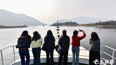 湖北阳新：仙岛湖畔揽胜景 天空之镜醉游人