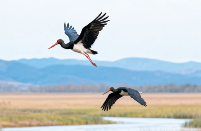 十堰郧阳：一江碧水万羽归