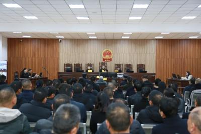 郧阳区政法系统开展职务犯罪庭审观摩活动