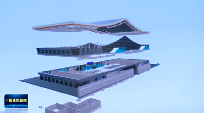 西十高铁郧西站装饰装修工程全面完成