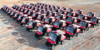 十堰郧阳：新配备60台四轮山地森林防火摩托车