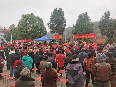 郧阳区谭山镇：粥香暖寒冬 文明润心田