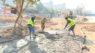 久久为功建设滨江花园城｜郧阳区：加快江风公园建设 滨江景观带实现“连片成景”