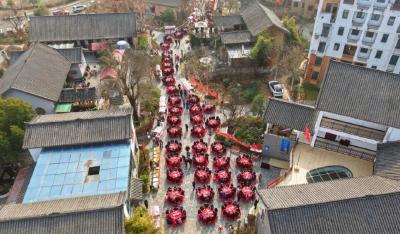 敬老宴开席！今天，500余人相聚湖北郧阳龙韵村~